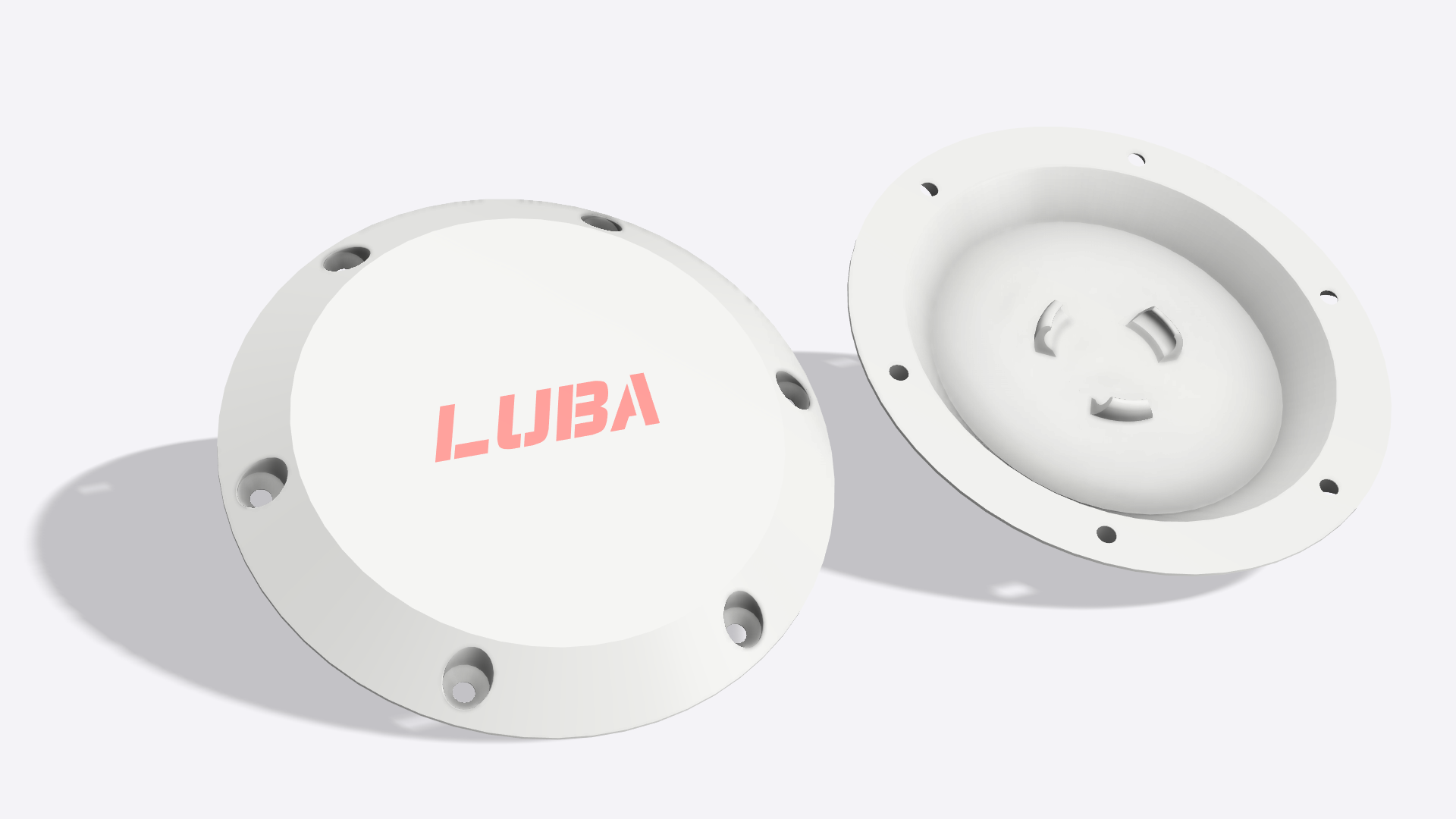 Hinterrad Abdeckung mit Airtag Mount (Luba 1)