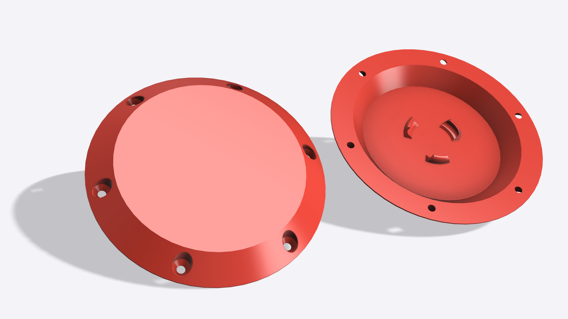 Hinterrad Abdeckung mit Airtag Mount (Luba 1)